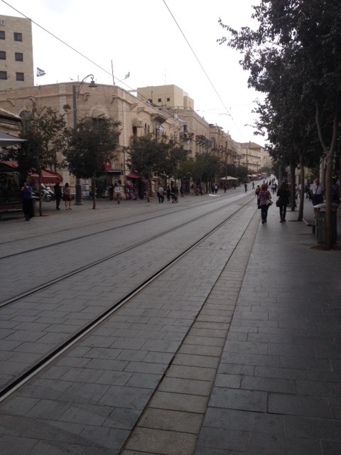 Rue Jaffa, Jérusalem DR